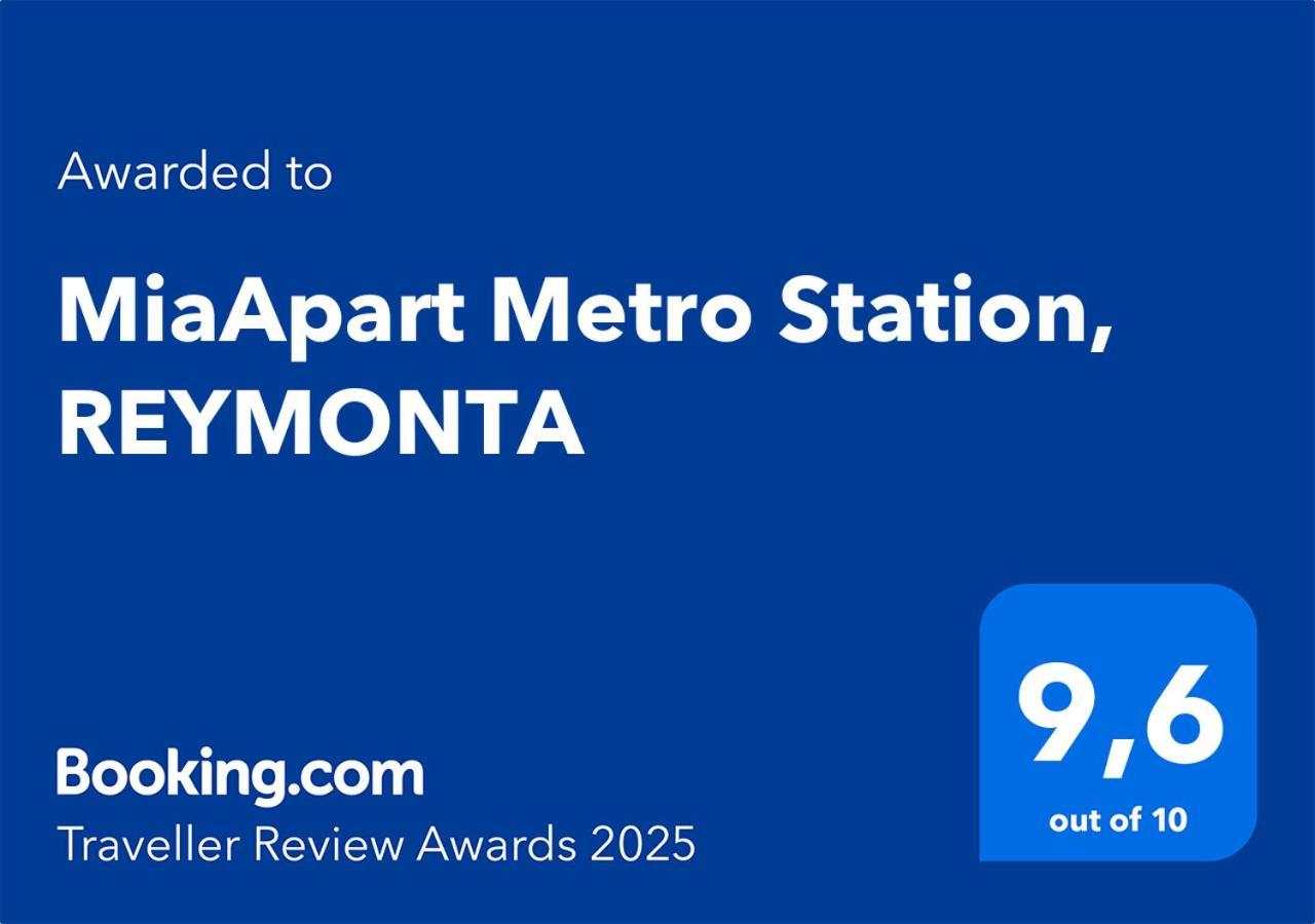 Mia Metro Station, Reymonta Lejlighed Warszawa Eksteriør billede
